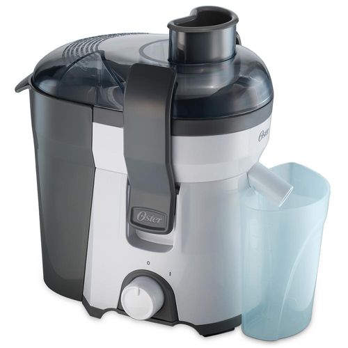 Oster® Extractor de jugos, Boca extra Ancha con Filtro de Acero Inoxidable y Filtro de Fácil Limpieza, Gris, FPSTJE316W