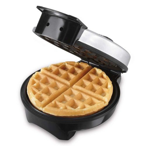 Oster® Máquina de Wafflers Belgas, 20 cm de Diámetro, Plateado, CKSTWF2000
