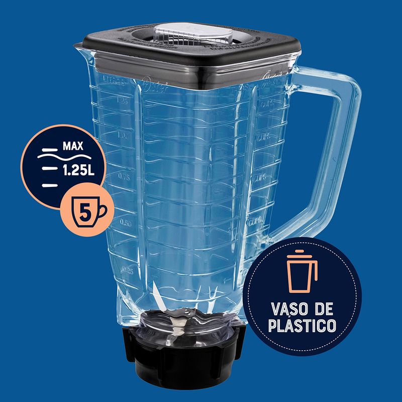 Vaso de licuadora oster de plastico sale