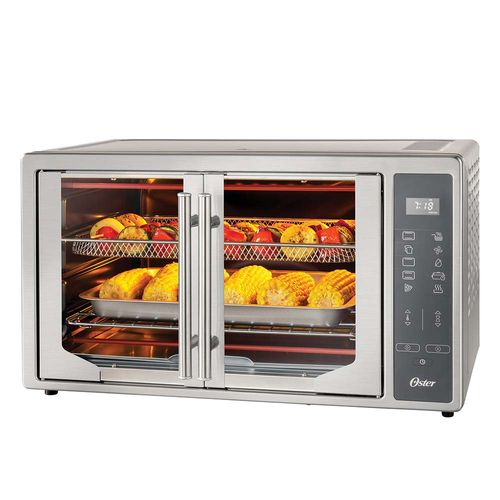 Oster® Horno Digital con Freidora de Aire, 42L de Capacidad, 10 Funciones pre-determinadas, Recubrimiento Antiaderente, TSSTTVFDDAFNS