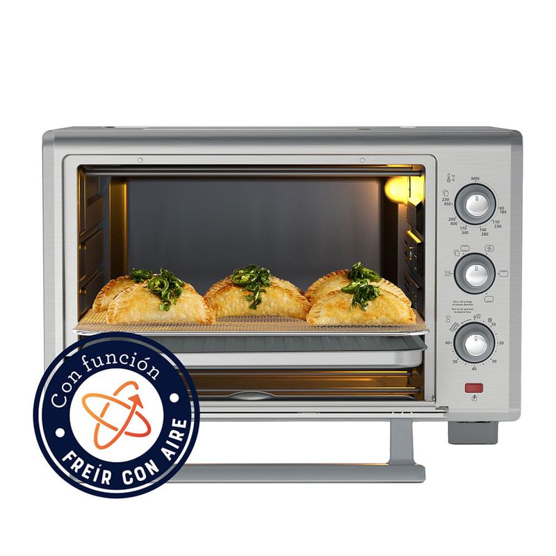 Horno-con-Freidora-de-Aire-Oster®-Capacidad-de-35-Litros-Recubrimiento-Antiadherente-Plateado-TSSTTVLS35NS