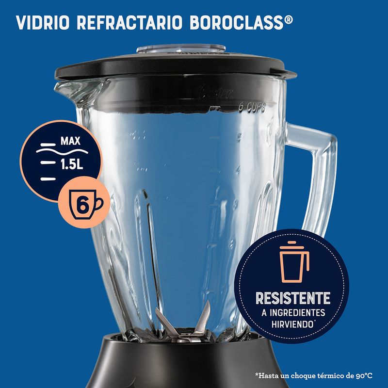 Licuadora-Oster®-con-Vaso-de-Vidrio-Refractario-Boroclass®-y-6-Velocidades-mas-Pulso-Ideal-para-Recetas-Frias-y-Calientes-Negro-BLSTPEGBPB
