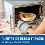Horno-con-Freidora-de-AireOster®-Recubrimiento-Antiadherente-para-una-Facil-Limpieza-42-Lt-Puertas-Estilo-Frances-Plateado-TSSTTVFDMAFNS