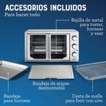 Horno-con-Freidora-de-AireOster®-Recubrimiento-Antiadherente-para-una-Facil-Limpieza-42-Lt-Puertas-Estilo-Frances-Plateado-TSSTTVFDMAFNS