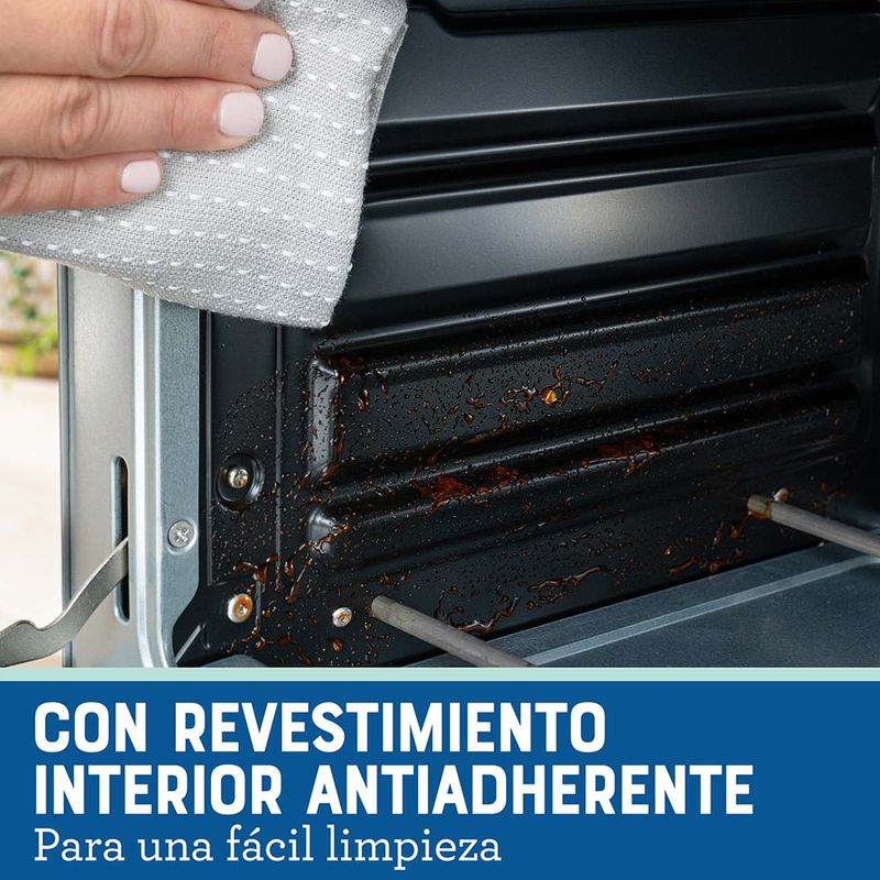 Oster®-Horno-con-Freidora-de-Aire-Digital-Capacidad-de-22L-Revestimiento-Antiadherente-Interno-TSSTTVDAF1NS