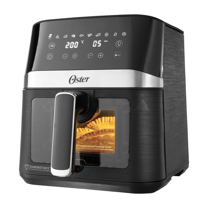 Oster®-Freidora-de-Aire-Digital-con-Recubrimiento-Oster®-DiamondForce-4L-de-Capacidad-con-10-Programas-Automaticos-CKSTAF40WDDF