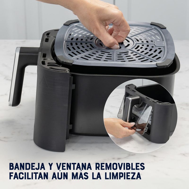 Oster®-Freidora-de-Aire-Digital-con-Recubrimiento-Oster®-DiamondForce-4L-de-Capacidad-con-10-Programas-Automaticos-CKSTAF40WDDF