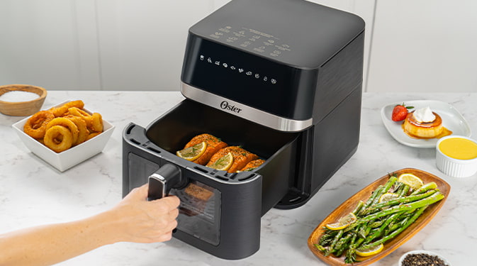 Freidora de Aire Digital, 4L de Capacidad, con Recubrimiento DiamondForce, Ventana y Luz Interna​